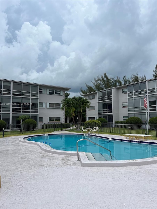 700 Layne Blvd Unit 212, Hallandale Beach, FL 33009 - community pool with a patio