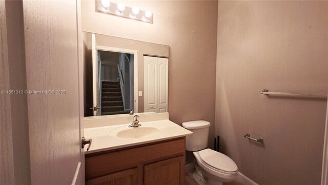 bathroom featuring tile patterned floors and vanity