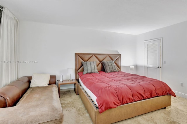9801 Collins Ave Unit 3T, Bal Harbour, FL 33154 - carpeted bedroom featuring baseboards