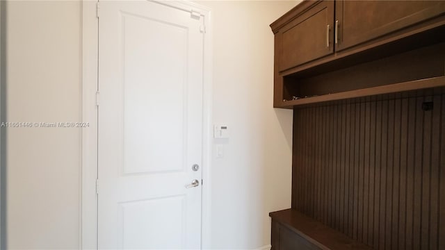 view of mudroom