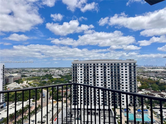 5252 NW 85th Ave Unit 1909, Doral, FL 33166 - balcony with a city view
