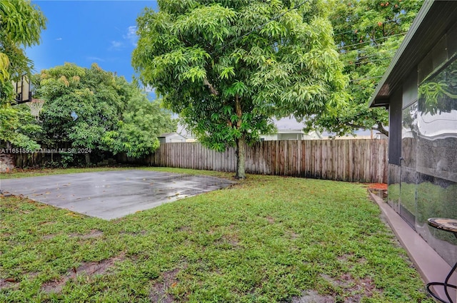 770 NW 175th Dr, Miami Gardens, FL 33169 - view of yard with a fenced backyard