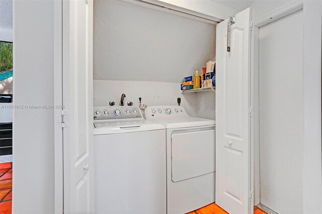 bathroom with separate shower and tub