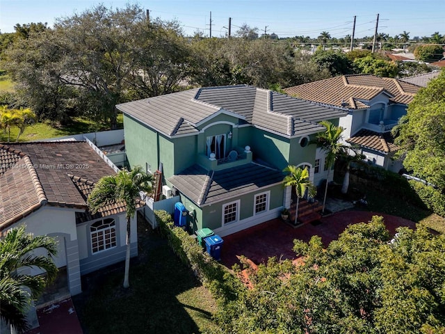 drone / aerial view