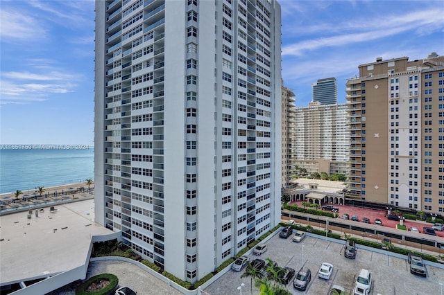 1880 S Ocean Dr Unit Ts106, Hallandale Beach, FL 33009 - view of building exterior featuring a water view and a city view