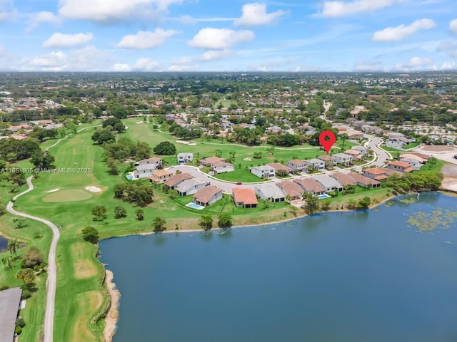 8123 NW 78th St, Tamarac, FL 33321 - aerial view of property's location with a nearby body of water, nearby suburban area, and a golf club