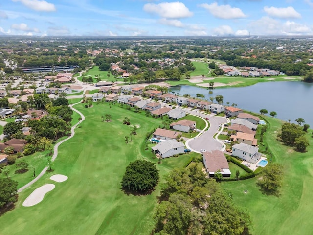 8123 NW 78th St, Tamarac, FL 33321 - aerial view of property's location with a large body of water, nearby suburban area, and a golf club