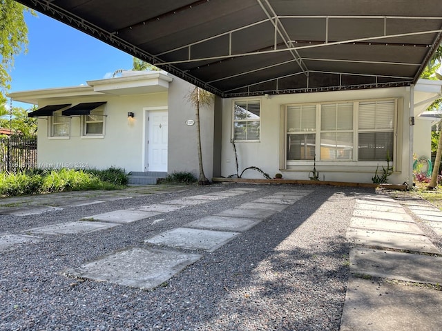 view of property entrance