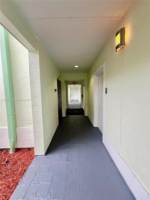 view of hall