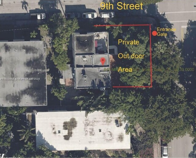 846 Michigan Ave Unit 101, Miami Beach, FL 33139 - map / location with property boundaries highlighted