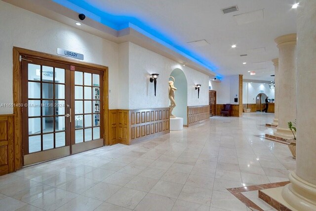 view of community lobby