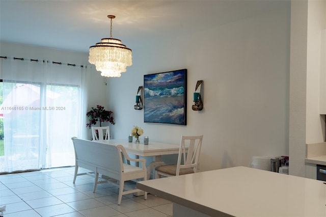 kitchen featuring white cabinetry, appliances with stainless steel finishes, and light tile patterned flooring