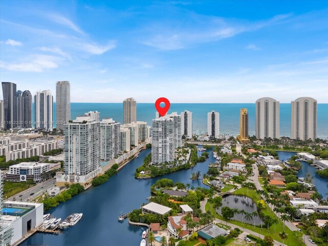 16500 Collins Ave Unit 2451, Sunny Isles Beach, FL 33160 - view of urban area with a nearby body of water
