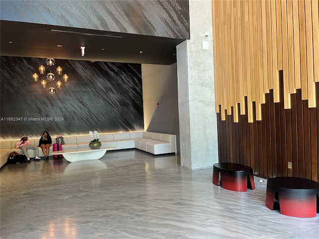 view of community lobby