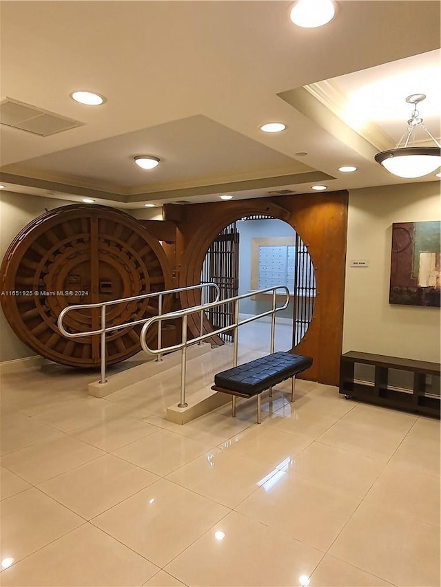 view of community lobby