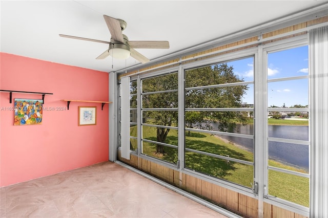3024 Farnham O Unit 3024, Deerfield Beach, FL 33442 - unfurnished sunroom with a water view