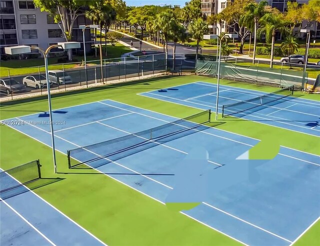 view of sport court