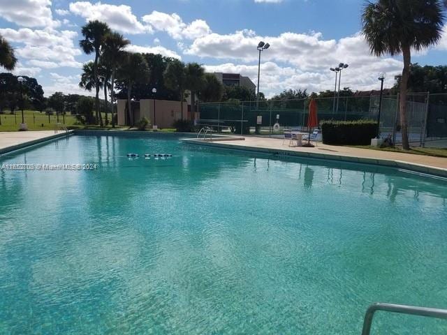 view of swimming pool