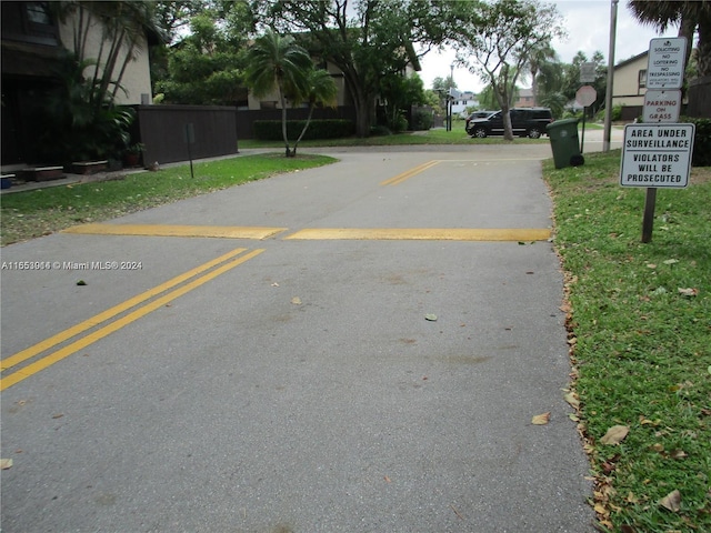 view of street