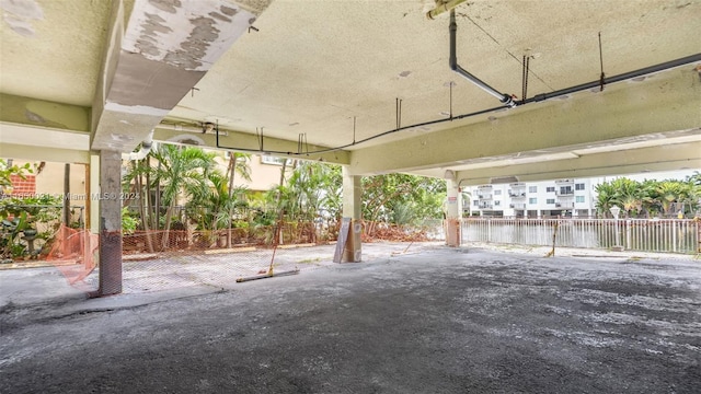 view of patio / terrace featuring fence