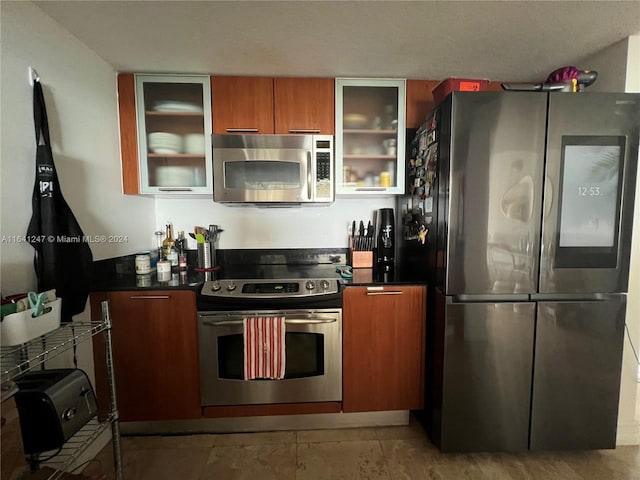 kitchen featuring stainless steel appliances