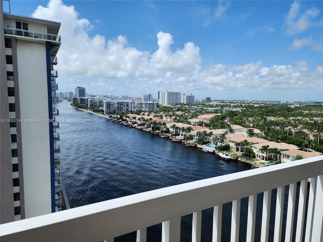 1500 S Ocean Dr Unit 15A, Hollywood, FL 33019 - view of water feature with a city view