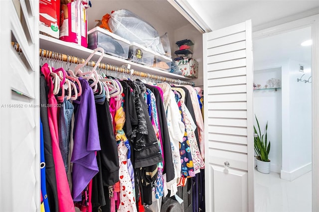 view of spacious closet