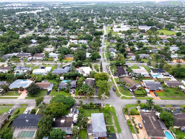 drone / aerial view