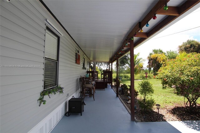 1113 Lissie Ln, Bulkhead Ridge, FL 34974 - view of patio / terrace