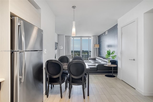 2602 E Hallandale Beach Blvd Unit R2304, Hallandale Beach, FL 33009 - dining space with baseboards