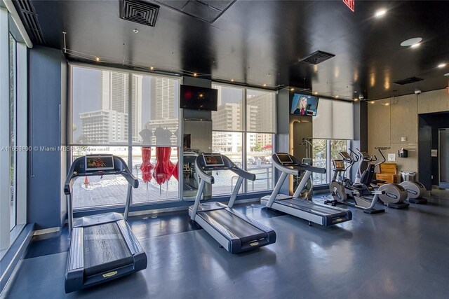 2602 E Hallandale Beach Blvd Unit R2304, Hallandale Beach, FL 33009 - view of exercise room