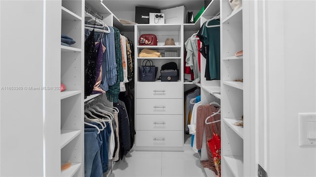 view of spacious closet