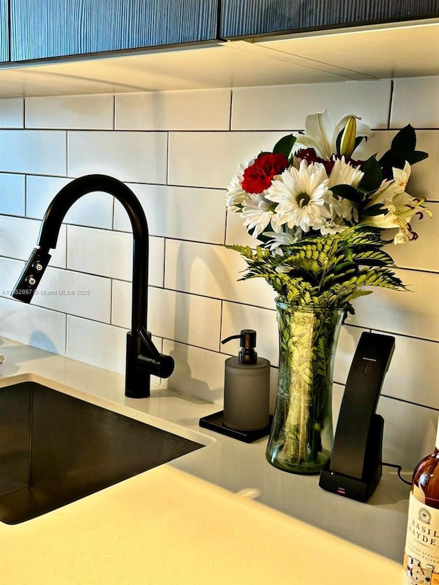 room details featuring sink