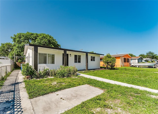 5847 Mayo St, Hollywood, FL 33023 - ranch-style home with stucco siding