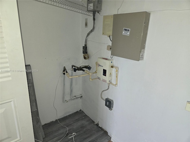 view of utility room