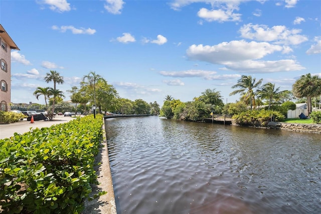 property view of water