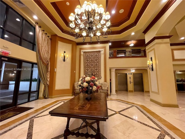 view of building lobby