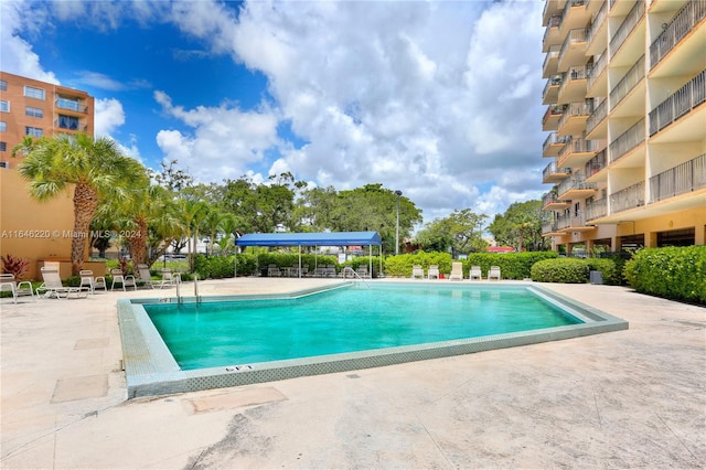 view of swimming pool