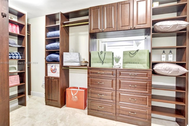 view of spacious closet