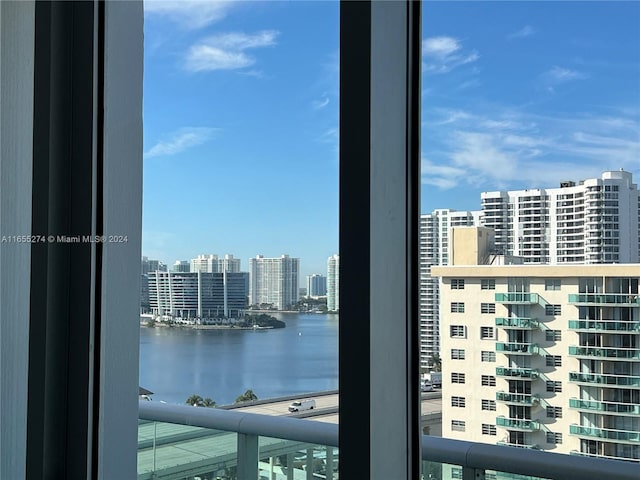 19380 Collins Ave Unit Ph-15, Sunny Isles Beach, FL 33160 - water view featuring nearby urban area