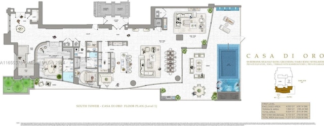 17901 Collins Unit Sf4, Sunny Isles Beach, FL 33160 - view of room layout