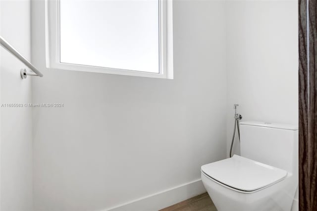 bathroom with toilet