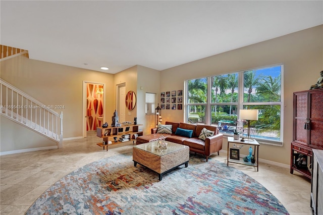 view of living room