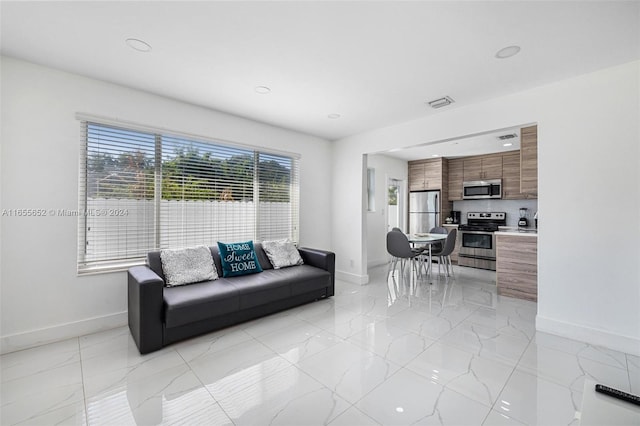 view of living room