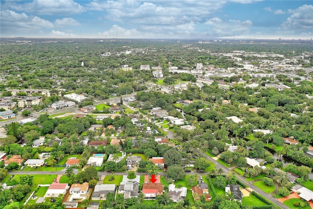 aerial view