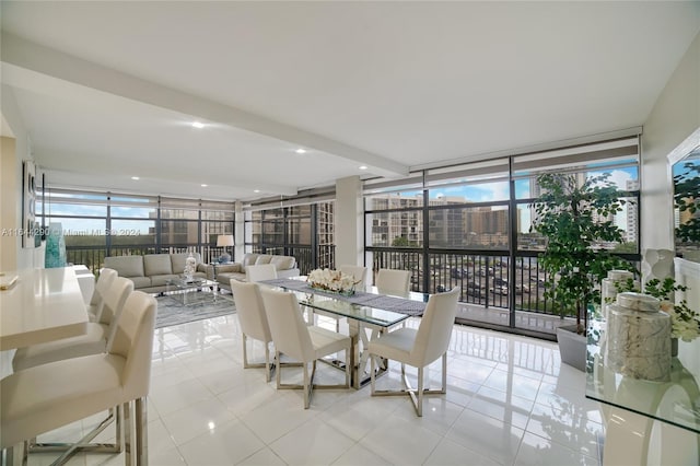 sunroom featuring a wealth of natural light