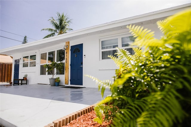 exterior space featuring a patio area