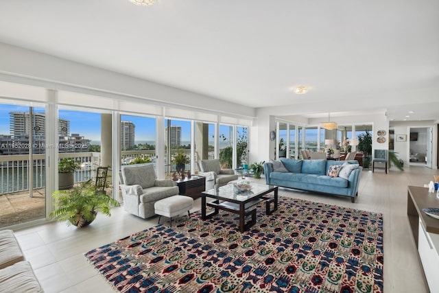 view of living room