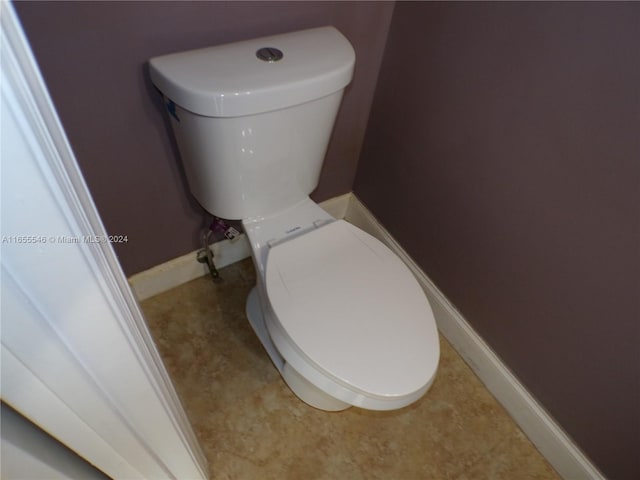 bathroom with toilet