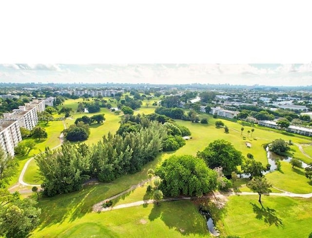 drone / aerial view featuring a view of city